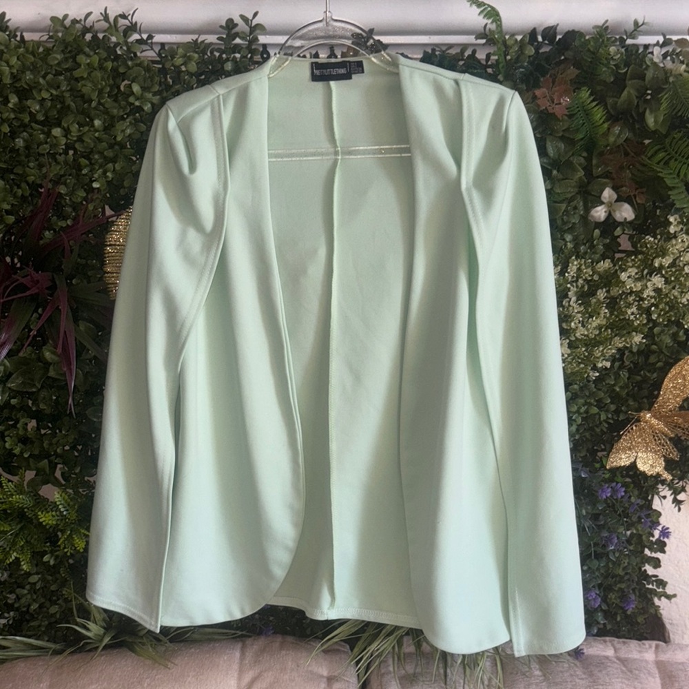 Light Green Women's Cape Jacket